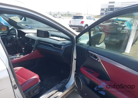 2018 Lexus Rx 350 F Sport z USA, uszkodzony, nr VIN 2T2BZMCA0JC152728